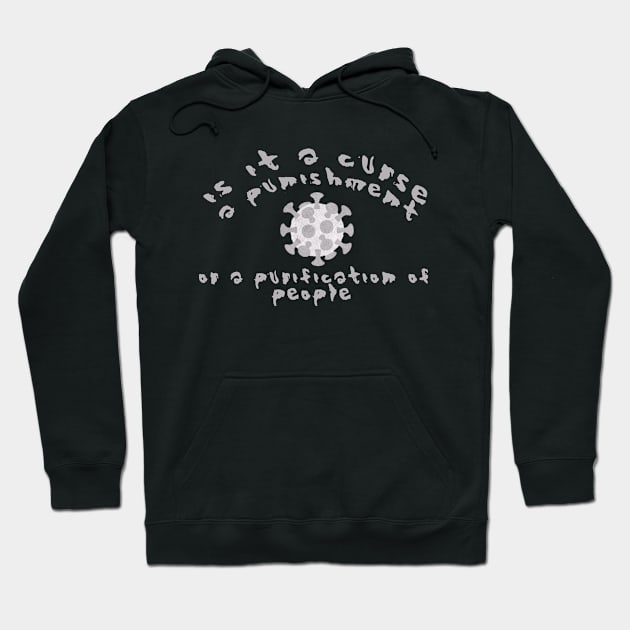 covid 19 Hoodie by focusLBdesigns